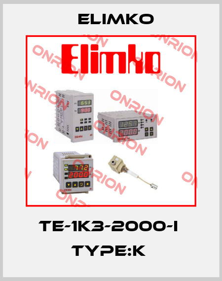 TE-1K3-2000-I  TYPE:K  Elimko