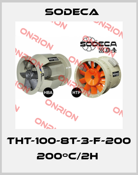 THT-100-8T-3-F-200  200ºC/2H  Sodeca