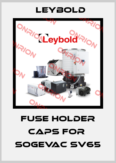Fuse Holder Caps for  Sogevac SV65 Leybold