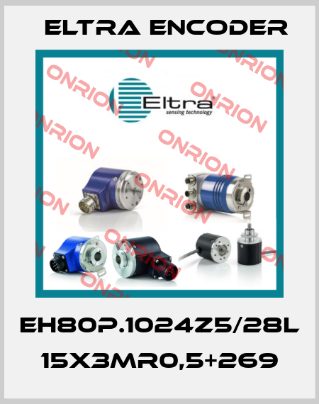 EH80P.1024Z5/28L 15X3MR0,5+269 Eltra Encoder