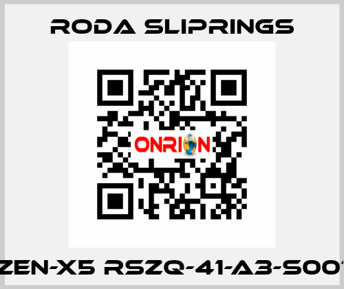 ZEN-X5 RSZQ-41-A3-S001 Roda Sliprings