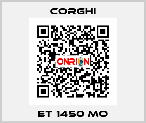 ET 1450 MO Corghi