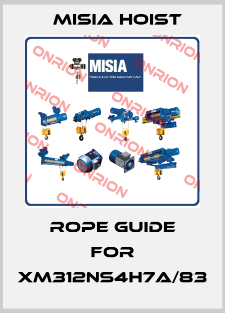 rope guide for XM312NS4H7A/83 Misia Hoist