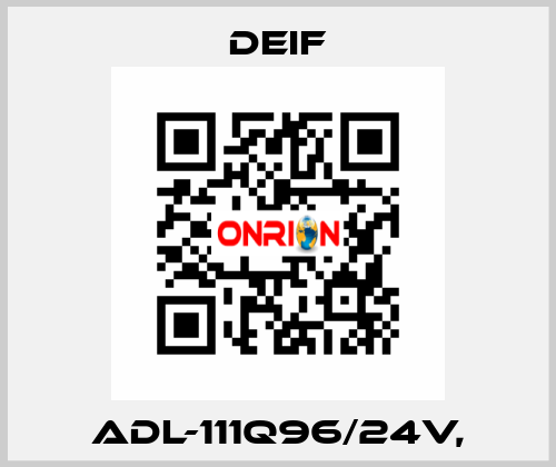 ADL-111Q96/24V, Deif