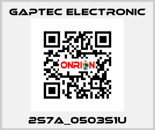 2S7A_0503S1U Gaptec Electronic