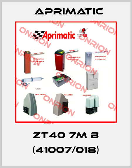 ZT40 7M B (41007/018) Aprimatic