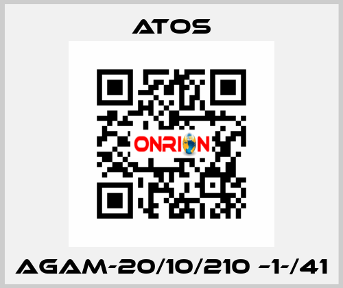 AGAM-20/10/210 –1-/41 Atos