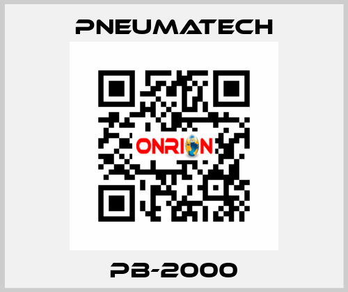 PB-2000 Pneumatech