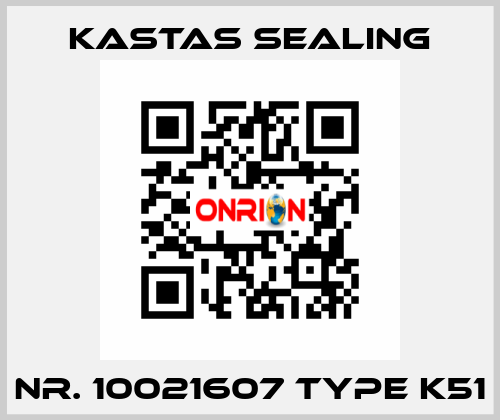 Nr. 10021607 Type K51 Kastas Sealing