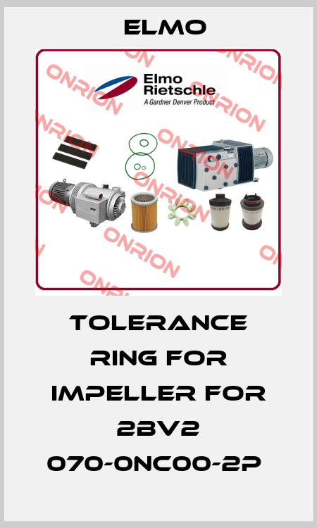 Tolerance ring for impeller for 2BV2 070-0NC00-2P  Elmo
