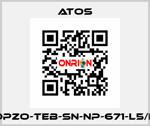 DPZO-TEB-SN-NP-671-L5/E Atos