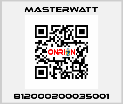 812000200035001 Masterwatt