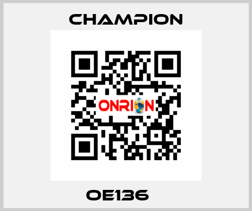 OE136    Champion