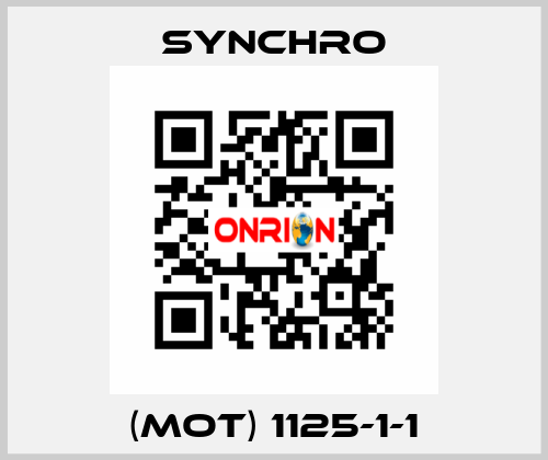 (MOT) 1125-1-1 SYNCHRO