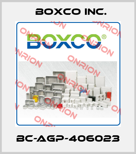 BC-AGP-406023 BOXCO Inc.
