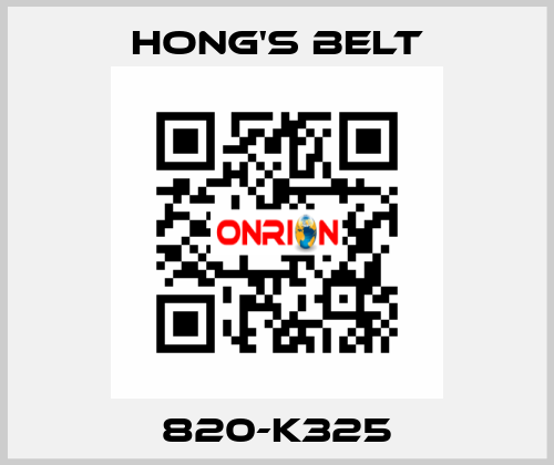 820-K325 Hong's Belt