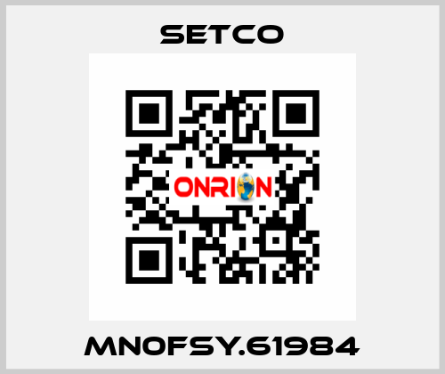 MN0FSY.61984 SETCO