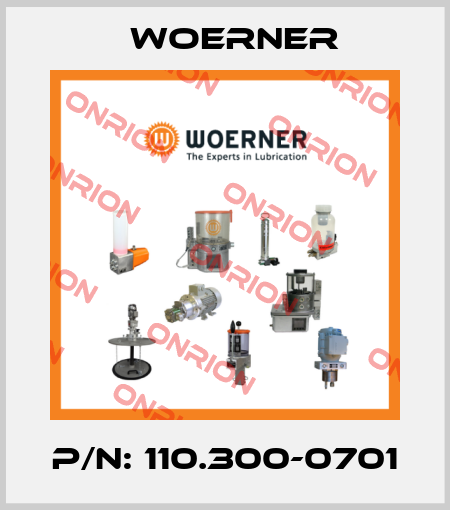 P/N: 110.300-0701 Woerner