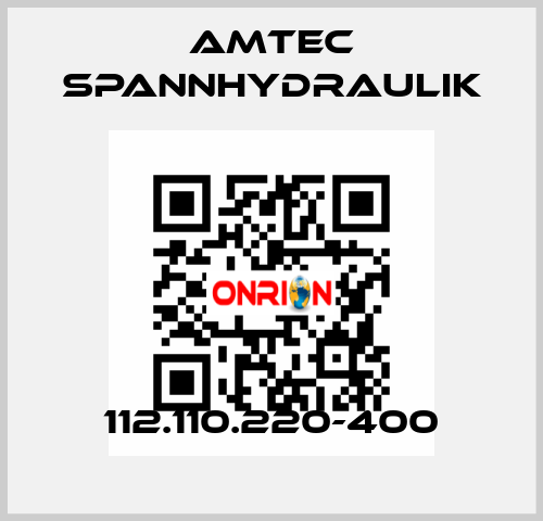 112.110.220-400 Amtec Spannhydraulik