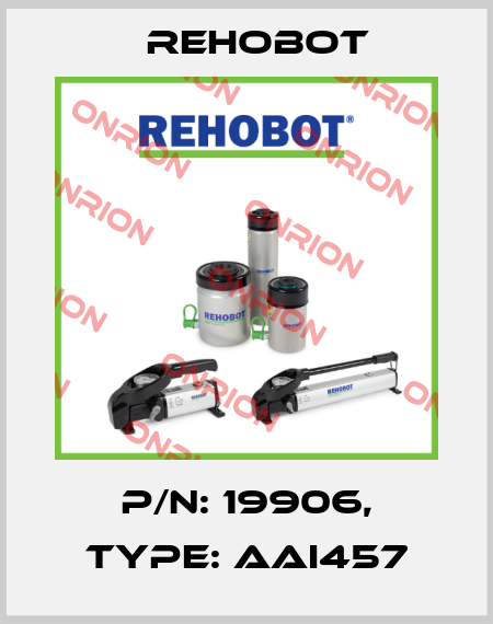 p/n: 19906, Type: AAI457 Rehobot