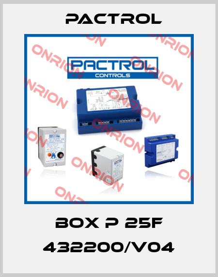 Box P 25F 432200/V04 Pactrol