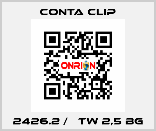 2426.2 /   TW 2,5 BG Conta Clip