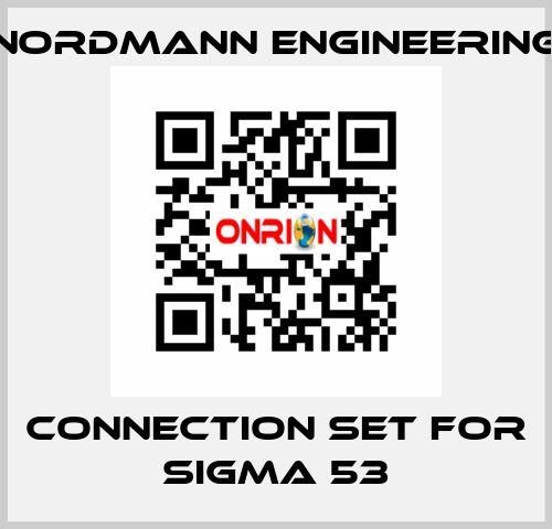 Connection set for SIGMA 53 NORDMANN ENGINEERING