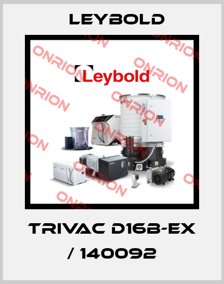 TRIVAC D16B-Ex / 140092 Leybold