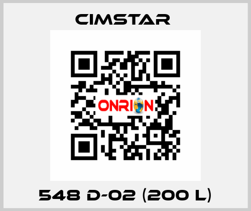 548 D-02 (200 l) Cimstar 