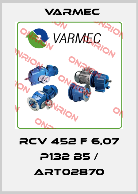 RCV 452 F 6,07 P132 B5 / ART02870 Varmec