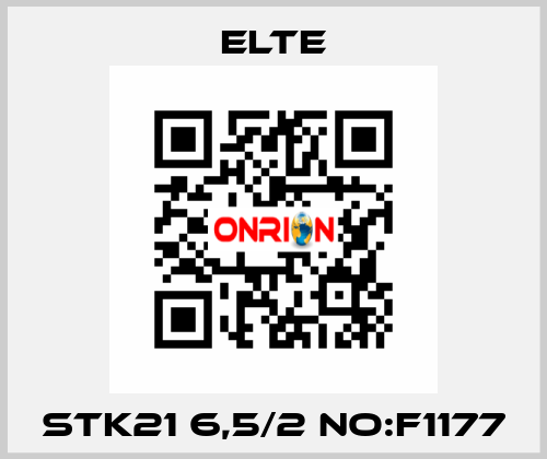 STK21 6,5/2 no:F1177 Elte