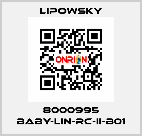 8000995 Baby-LIN-RC-II-B01 Lipowsky