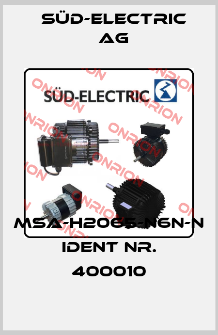 MSA-H2065-N6N-N   Ident Nr. 400010 SÜD-ELECTRIC AG