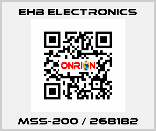 MSS-200 / 268182 ehb electronics