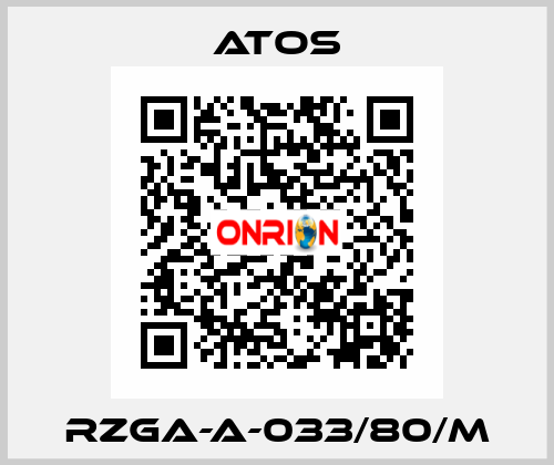 RZGA-A-033/80/M Atos