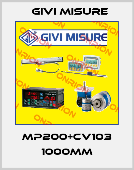 MP200+CV103 1000mm Givi Misure