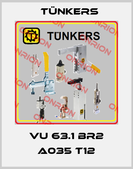 VU 63.1 BR2 A035 T12 Tünkers