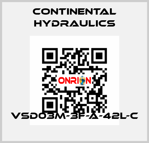 VSD03M-3F-A-42L-C Continental Hydraulics