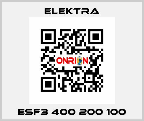 ESF3 400 200 100 ELEKTRA