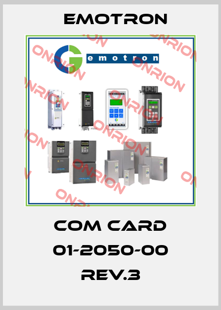 COM card 01-2050-00 Rev.3 Emotron