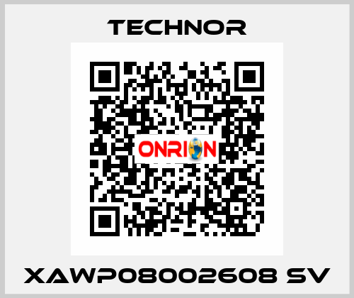 XAWP08002608 SV TECHNOR