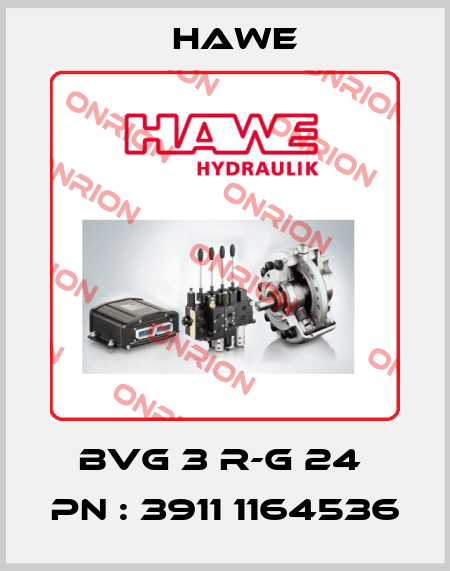 BVG 3 R-G 24  PN : 3911 1164536 Hawe