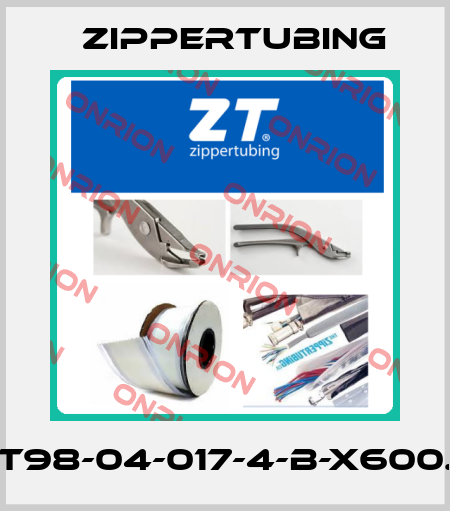 ZT98-04-017-4-B-X600.0 Zippertubing