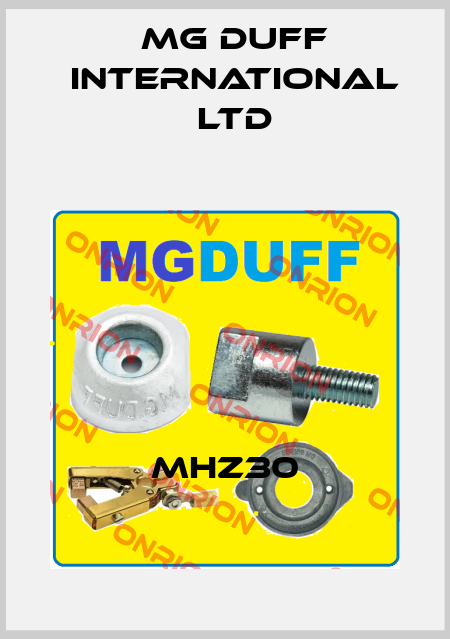 MHZ30 MG DUFF INTERNATIONAL LTD
