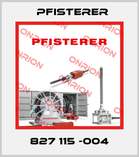 827 115 -004 Pfisterer