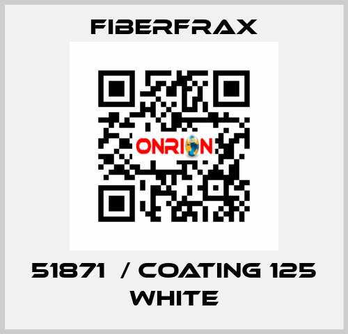 51871  / COATING 125 white Fiberfrax