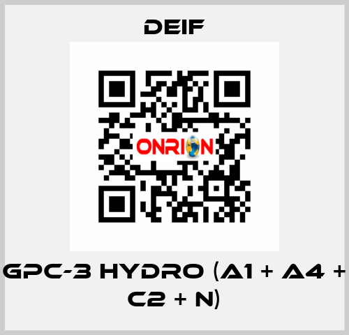 GPC-3 Hydro (A1 + A4 + C2 + N) Deif