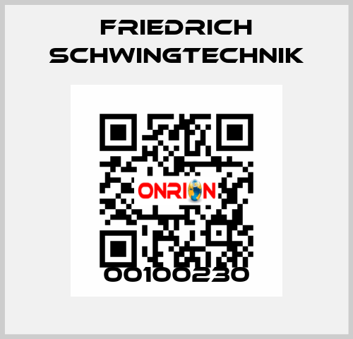 00100230 Friedrich Schwingtechnik