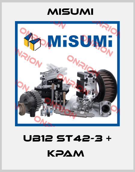 UB12 ST42-3 + KPAM  Misumi