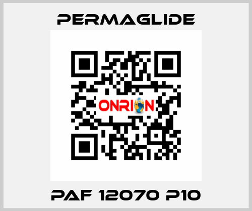 PAF 12070 P10 Permaglide